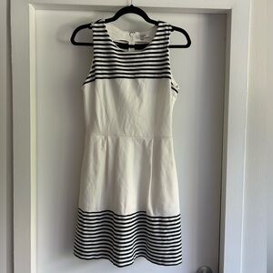 Madewell striped sleeveless dress